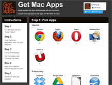 Tablet Screenshot of getmacapps.com